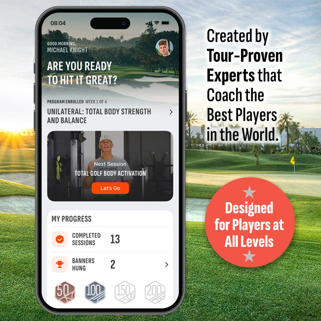 Golf Fitness Training App