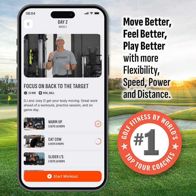 Golf Fitness Training App