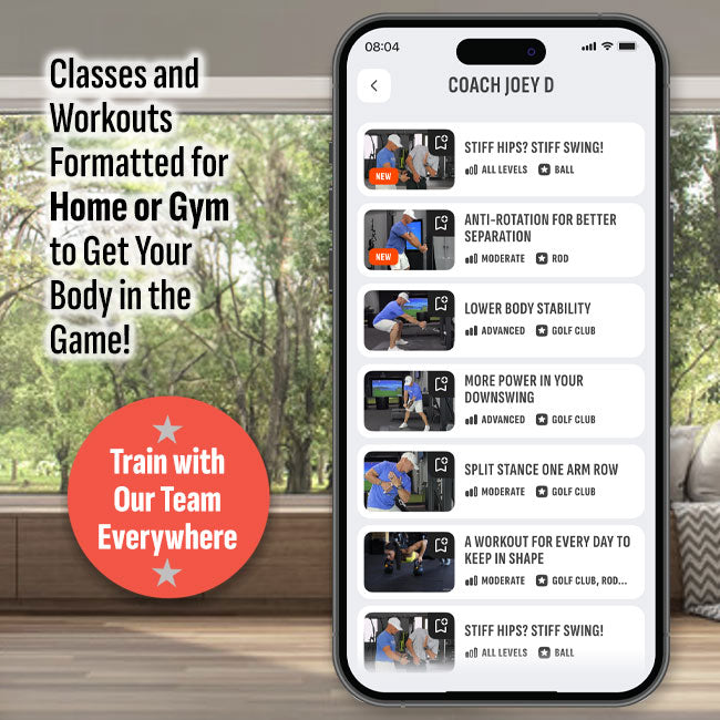 Golf Fitness Training App